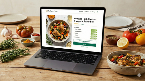 Recipes on Shopify: The Complete Guide for Food & CPG Brands (2026)