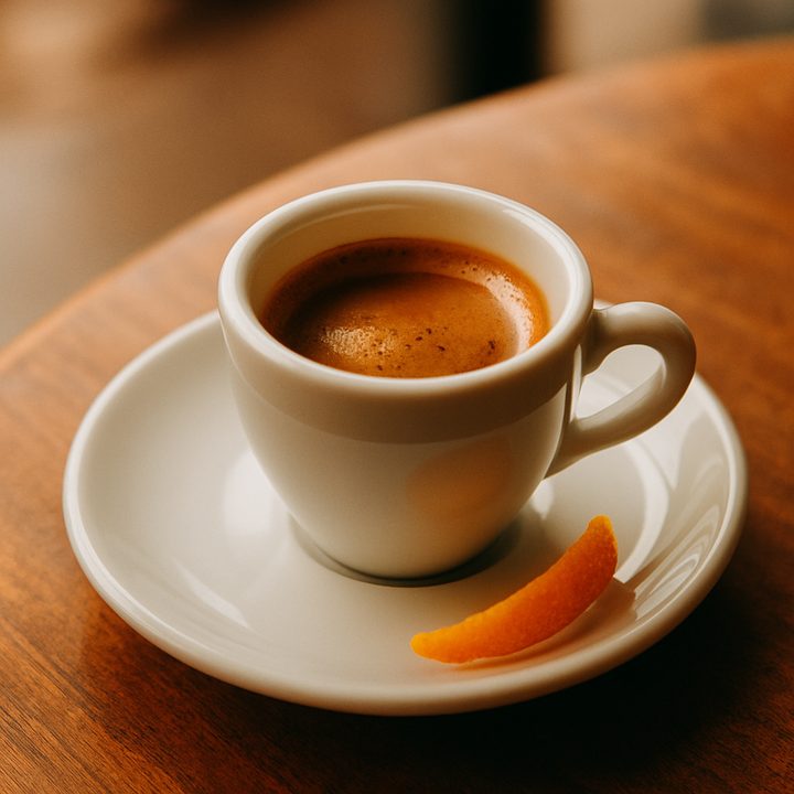 Cardamom-orange espresso
