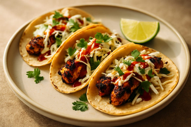 Smoked Habanero Chicken Tacos